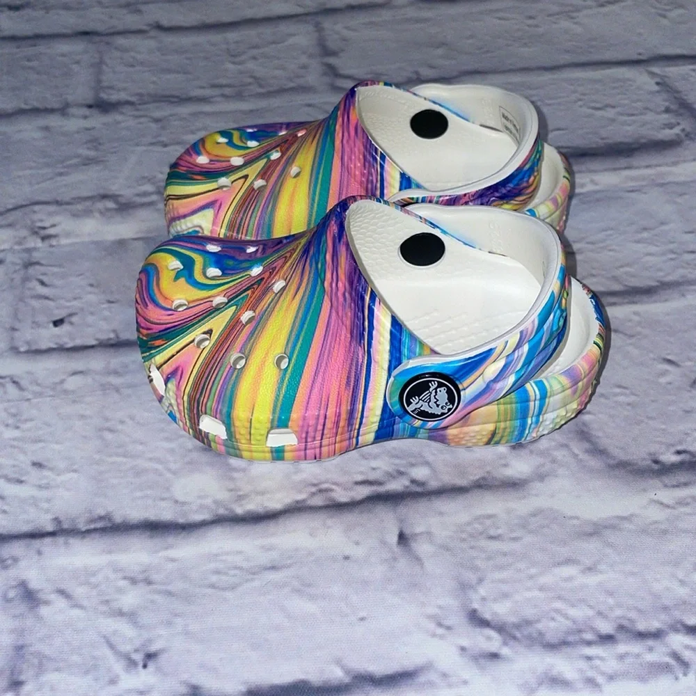 Crocs Classic Out Of This World II Clogs | Tie Dye Crocs